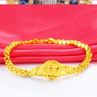Women's high-end fashion 916gold bracelet Thick 916gold quality watch chain in stock