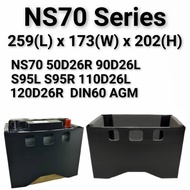 ALAT GANTI KERETA NS70 S95 DIN60AGM 50D26R 110D26L 120D26R CAR BATTERY PROTECTION COVER / BATTERY CO