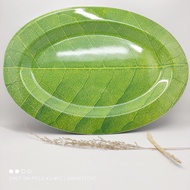 piring oval ukuran jumbo 3pcs / piring lodor panjang prasmanan promo cod gratis ongkir