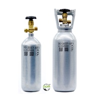Plants Tank brand new Carbon Steel CO2 Bottle Cylinder 2L / 4L Full gas (二氧化碳钢瓶2L/3.4L / 4L）
