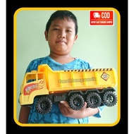 Aj TTP888 Toy Car Sand TRUCK/Big 8-wheel DUMP TRUCK Complete With Sand Toy