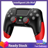Wireless Bluetooth-Compatible Gamepad Vibration 6-Axis Console Controller จอยสติ๊กสำหรับ Ps4