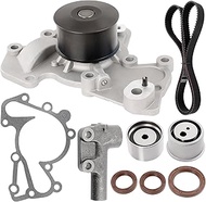 G6BA G6BV 2.5 2.7 Engine Timing Belt Kit With Water Pump, Compatible with 1999-2010 Hyundai Kia Sona