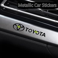 5 cái/Bộ đề can xe ô tô đề can vui sức khỏe tâm thần Đề can dán cửa sổ decal cho TOYOTA YARIS Coroll