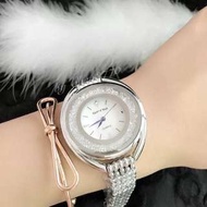 SFNY韓版🇰🇷時尚奢華 滾珠滑鑽 銀色手錶/女錶SFNY Korean luxury fashion ball slide drill silver watch / watch