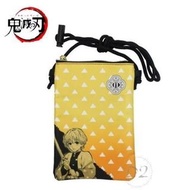 鬼滅之刃 鬼滅の刃 日版 直身 斜揹袋 斜挎包 便攜 手機袋 戶外 隨身袋 收納袋 儲物袋 惡魔殺手 (我妻善逸)