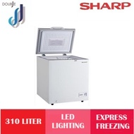 Sharp (310L) Dual Function Chest Freezer SJC318