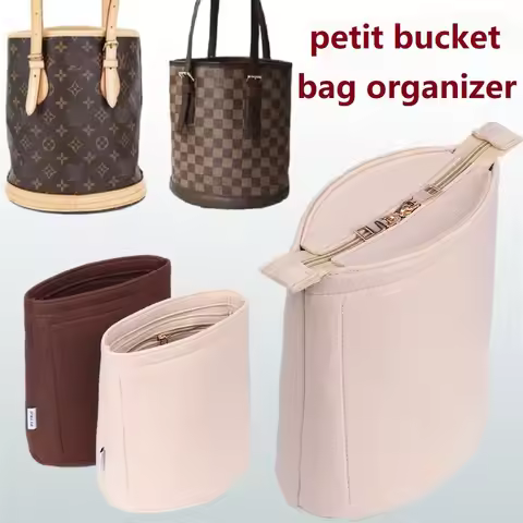 Bag Organizer For Lv Petit Bucket Makeup Bag Insert Customized Color