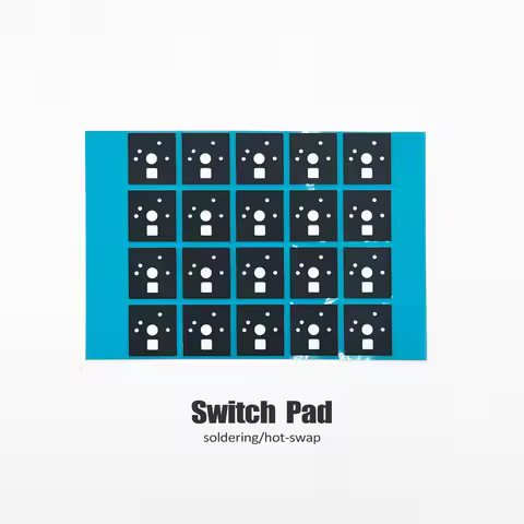 Keebox Poron IXPE EVA 120Pcs 5 Pin Switch Pad Mechanical Keyboard Typing Sound Modified Keyboard Noi