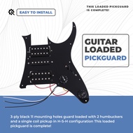 (RSDF) Guitar Pickup Wired Flat Pickguard Pickup Electric Guitar Pickup
