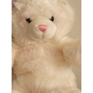 Build a Bear workshop White Pink Real Brand Bua (White With Light Bear)
