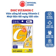 DHC Japanese Vitamin C supplement pills 60 days 120 pills