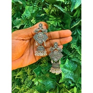 Swan Premium Indian Jhumka Earrings | Traditional Ethnic Jewellery | Bridal | Party Wear