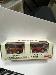 Takara Choro Q Nissan cube & x-trail