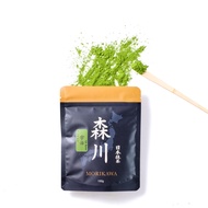Uji Matcha Morikawa มัทฉะแท้ 100% จากญี่ปุ่น Ceremonial Grade ซองใหญ่ 100 กรัม