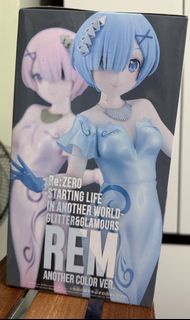 Re：從零開始的異世界生活 GLITTER&GLAMOURS-REM 雷姆-AE Another color ver. 禮服 EXQ BANDAI FIGURE