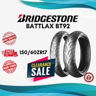 Tayar Clearance Stock Tayar Bridgestone 190/55zr17 200/55zr17 150/60zr17 90/90-21 RS10/ BT92 / BW501