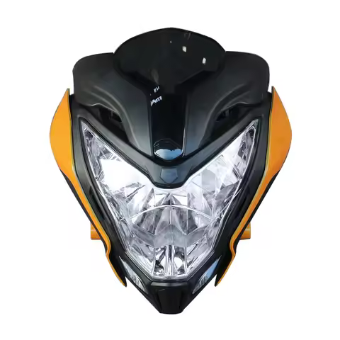 Black Orange Red Front Headlight Headlamp Assembly For BAJAJ Pulsar 150 200 PULSAR150 PULSAR200