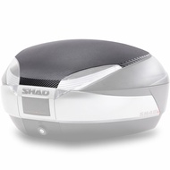 กล่องติดท้าย+ถาด SHAD SH48 มี2สี #เบาะพิงหลัง #ฝาคาร์บอน สำหรับ SH48