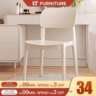 Dressing Chair Modern Makeup Chair Kerusi Makeup Kerusi Meja Solek Wanita Nordic Bedroom Chair Dinin