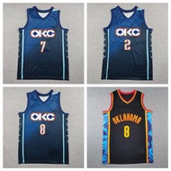 Embroidered Version Basketball Jersey 2026 Season City Edition Jersey Thunder Knicks 76ers