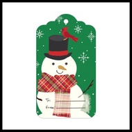 Capricorn Design Gift Package / Card / Hang Tag / Christmas Bag Contents 4 - Bck 002