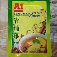 [Bumbu] A1 Chicken Soup Spices 35gr / Herbal Chicken Spice Medicine Team Soup / Ak Koh Brand