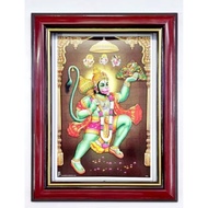 Hanuman Photo Frame with Glass Samy Photo Frame