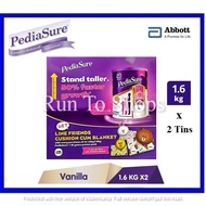 Ready Stock ABBOTT Pediasure 1.6kg Vanilla / Chocolate / Plain Line Friends Pillow Pedia Sure Complete OHT Milk Powder