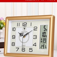 Table Clock Living Room Table Clock Table Clock Bedroom Calendar Clock Wall Clock Creative Household