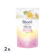 Biore 蜜妮 淨亮保濕淨嫩沐浴乳 補充包 山茶花香  700g  2包