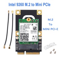 Thẻ Wifi Intel 9260 AC M.2 Sang Mini Pcie Không Dây 2030Mbps 2.4G/5Ghz Cho Máy Tính Xách Tay Windows