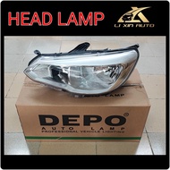 PROTON SAGA VVT 2016-2019 HEAD LAMP HEAD LIGHT DEPO BRAND LAMPU BESAR DEPAN KERETA