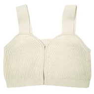 二手 SENSE OF PLACE by URBAN RESEARCH 2023 春夏針織胸衣 AA34-22B018 ，均碼象牙色，毛衣/背心。