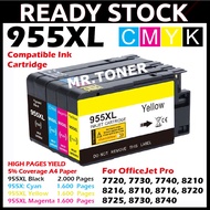Compatible Ink cartridge HP 955XL Use For HP 7720 7730 7740 7745 8210 8216 8710 8720 8725 8727 8730 