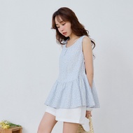OB Strictly Selected Delicate Embroidered Umbrella Hem Vest Top < AB21047 >