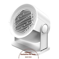 CYMX Desktop Heater Fan, Convenient Adjustable Angle Electric Heater, Portable Overheat Protection M