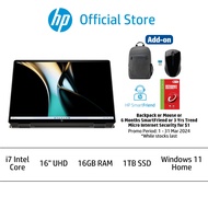 HP Spectre x360 2-in-1 Laptop 16-f1008TX - Intel Core i7-1260P - Intel Iris X Graphics - 16GB RAM - 1TB SSD - Windows 11 - McAfee LiveSafe™