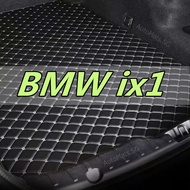 [BMW ix1 Trunk Mat- READY STOCK Premium PU Leather Trunk Liner Boot Cargo
