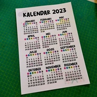 Poster Calendar 2026 Kalendar Poster 2026 Kalendar 2026  Custom Kalendar