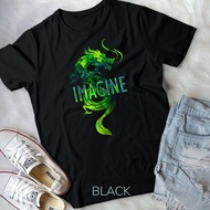 Imagine Fantasy Dragon Tattoo Style Unisex T-Shirt