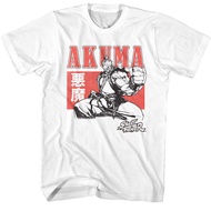 Street Er 2 Capcom Video Game Akuma Japanese Character Block Men'S T-Shirt