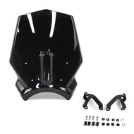 For Honda CB650R CB 650R 2024 2025 Windscreen Windshield Shield Screen with Bracket