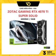 Zotac GAMING RTX 4070 TI SUPER SOLID VGA MONITOR CARD 16GB GDDR6X (ZT-D40730R-10P) NEW GENUINE