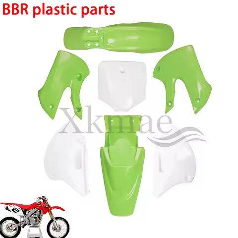 BBR Plastic Fender KITS cover full set FRONT TWO SAME AS KLX110 for MOTORCYCLE dirt bike/pit bike US