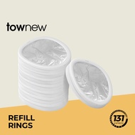 Townew Refill Ring for T Air One Smart Bin | 8pcs/box, Auto Seal, No Breakpoint, Durable