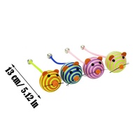 Cat Toy Interactive Plush Mouse Head Shaped Pet Toys With Bell Pet Products D7r2