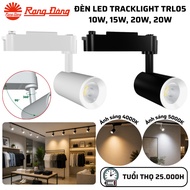 LED Tracklight 24 degree projection angle 10W, 15W, 20W, 30W Rang Dong TRL05 light