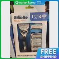Gillette | Skinguard FlexBall ด้ามมีดโกน + ใบมีดโกน Skinguard ×6