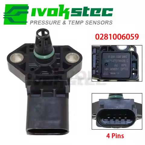 4 Bar MAP Pressure Sensor For Volkswagen Polo 1.4 Tdi Amarok 2.0 Tdi Audi A1 A3 A6 Q5 Seat Ibiza Tol